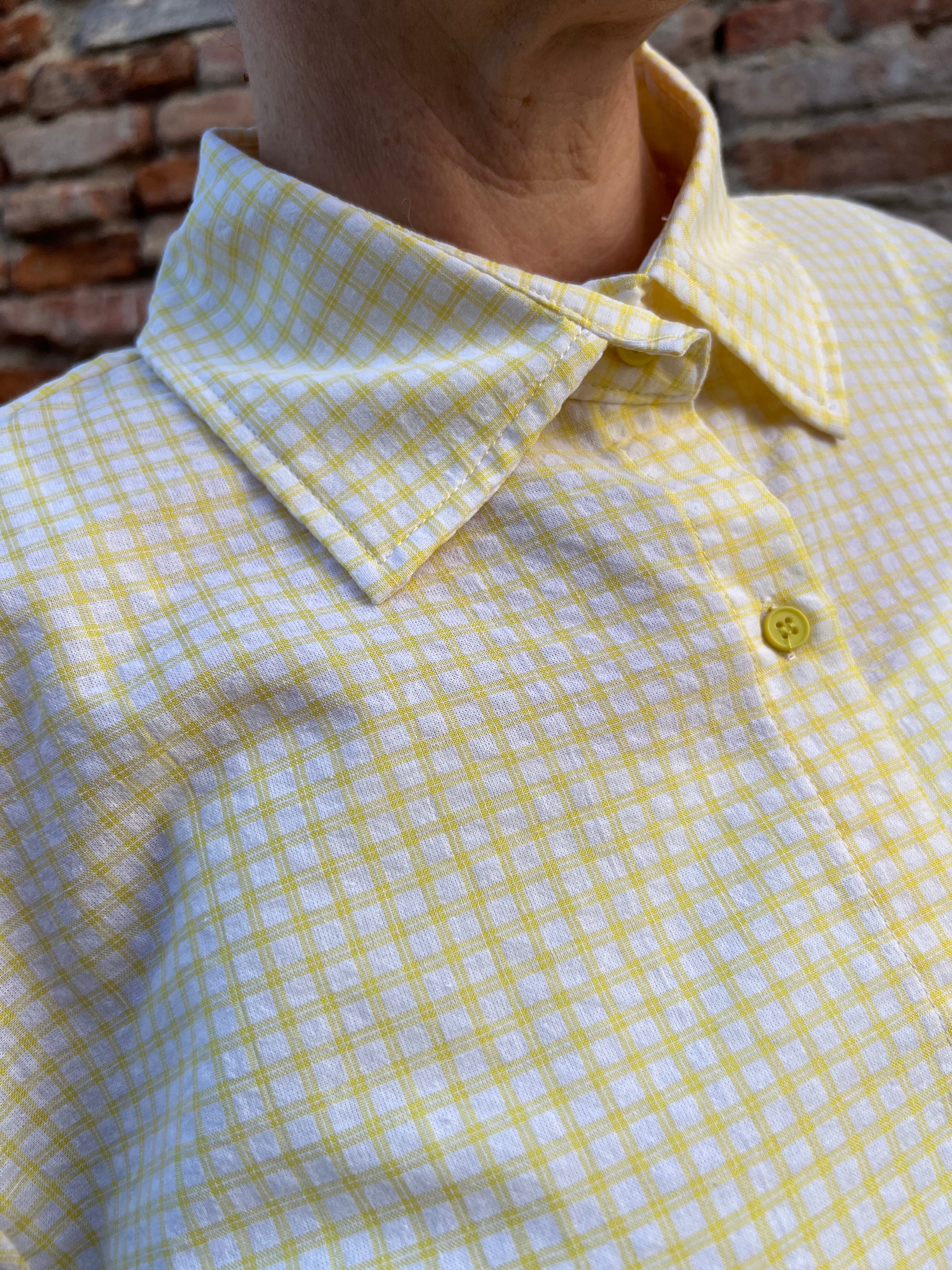 Chemise Caro Jaune