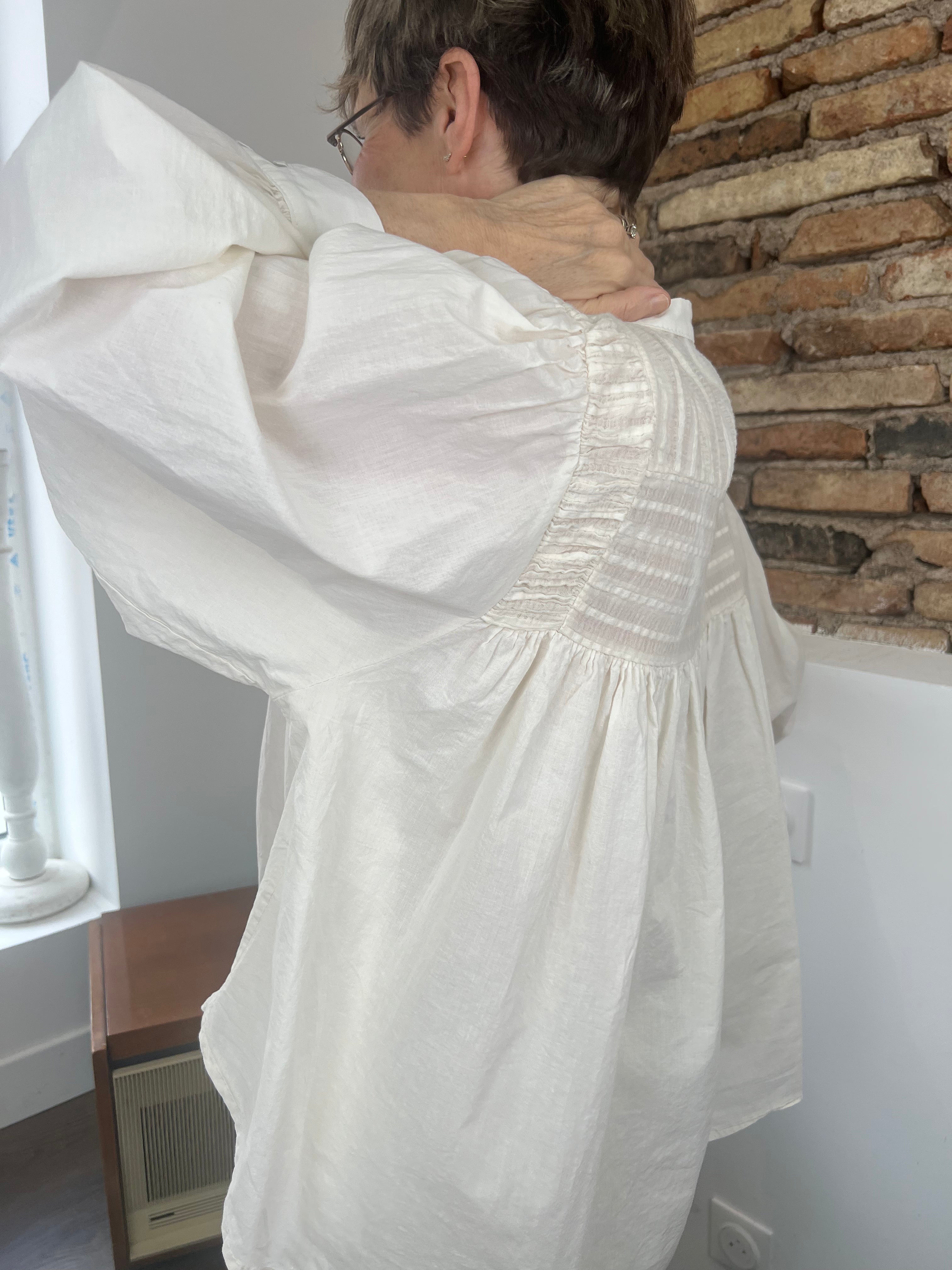 Blouse Margo ivoire