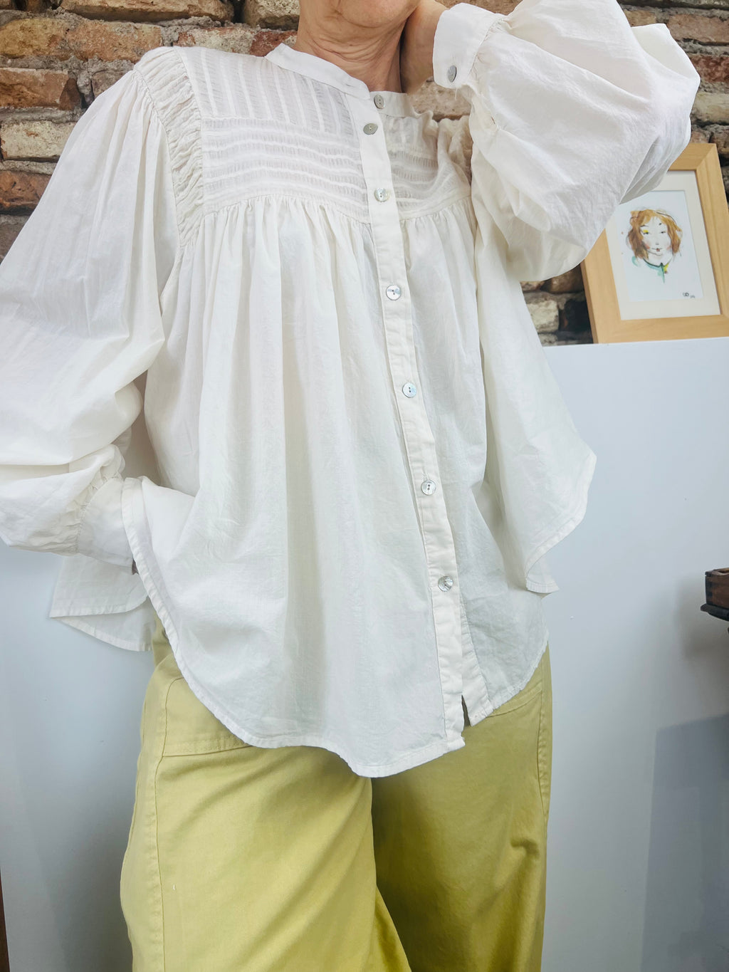 Blouse Margo ivoire