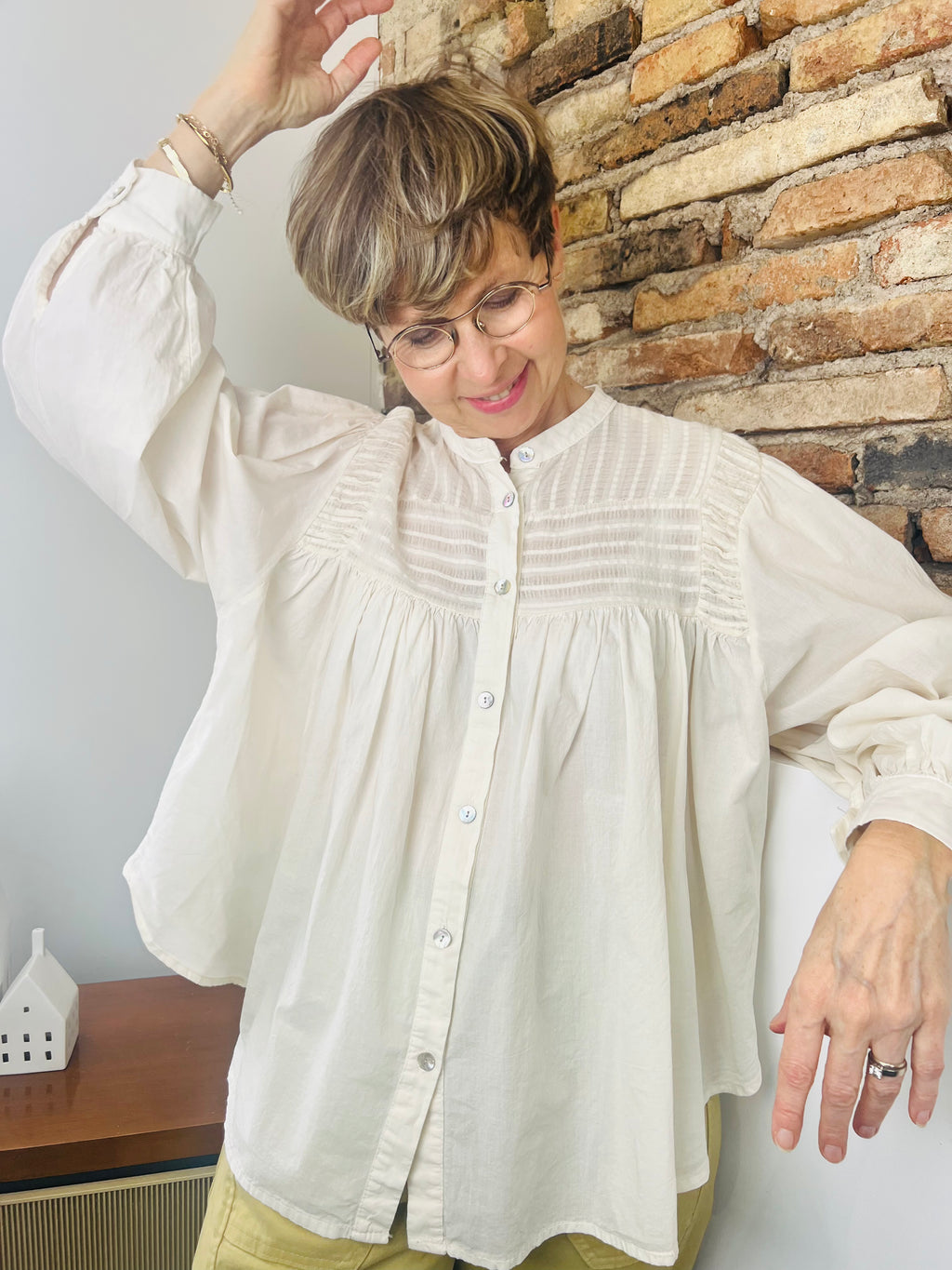 Blouse Margo ivoire