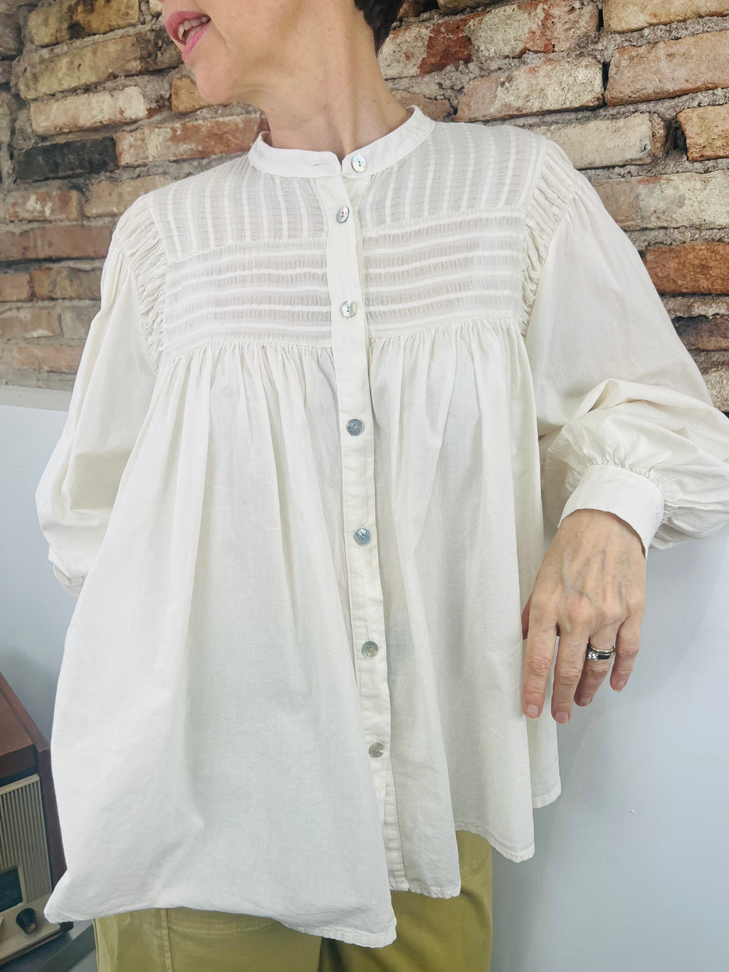 Blouse Margo ivoire