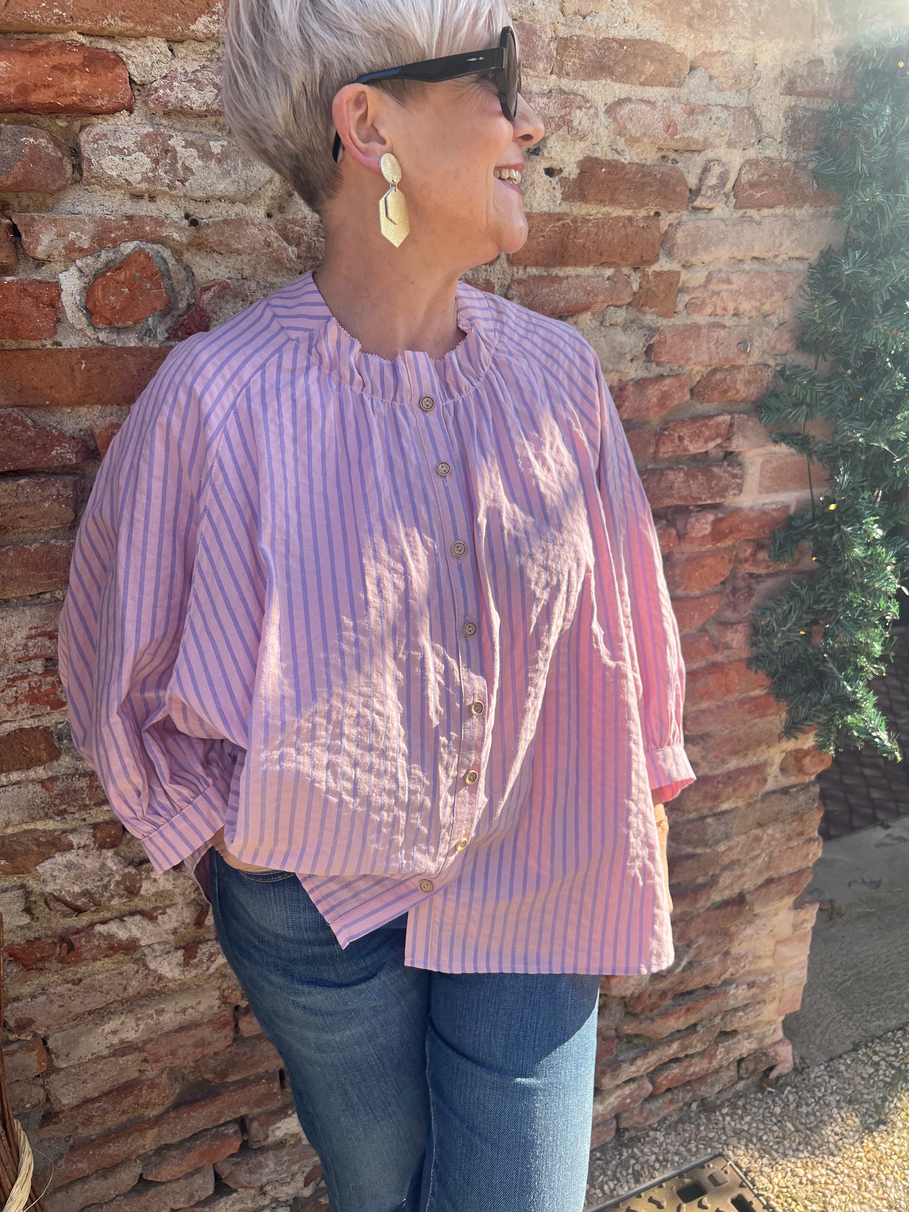 chemise caochella rose