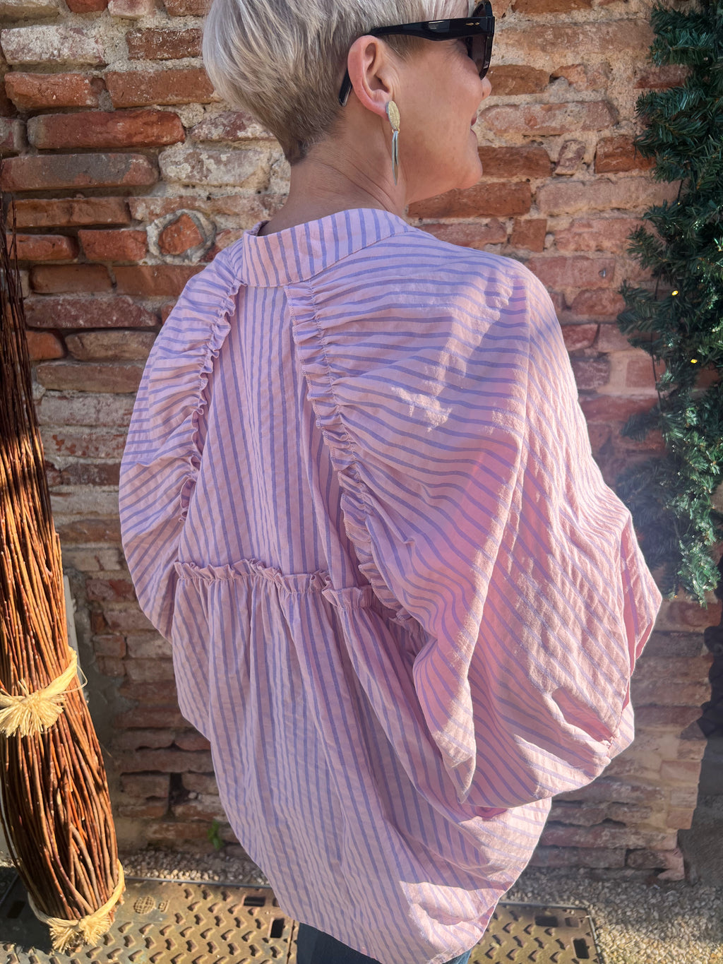 chemise caochella rose