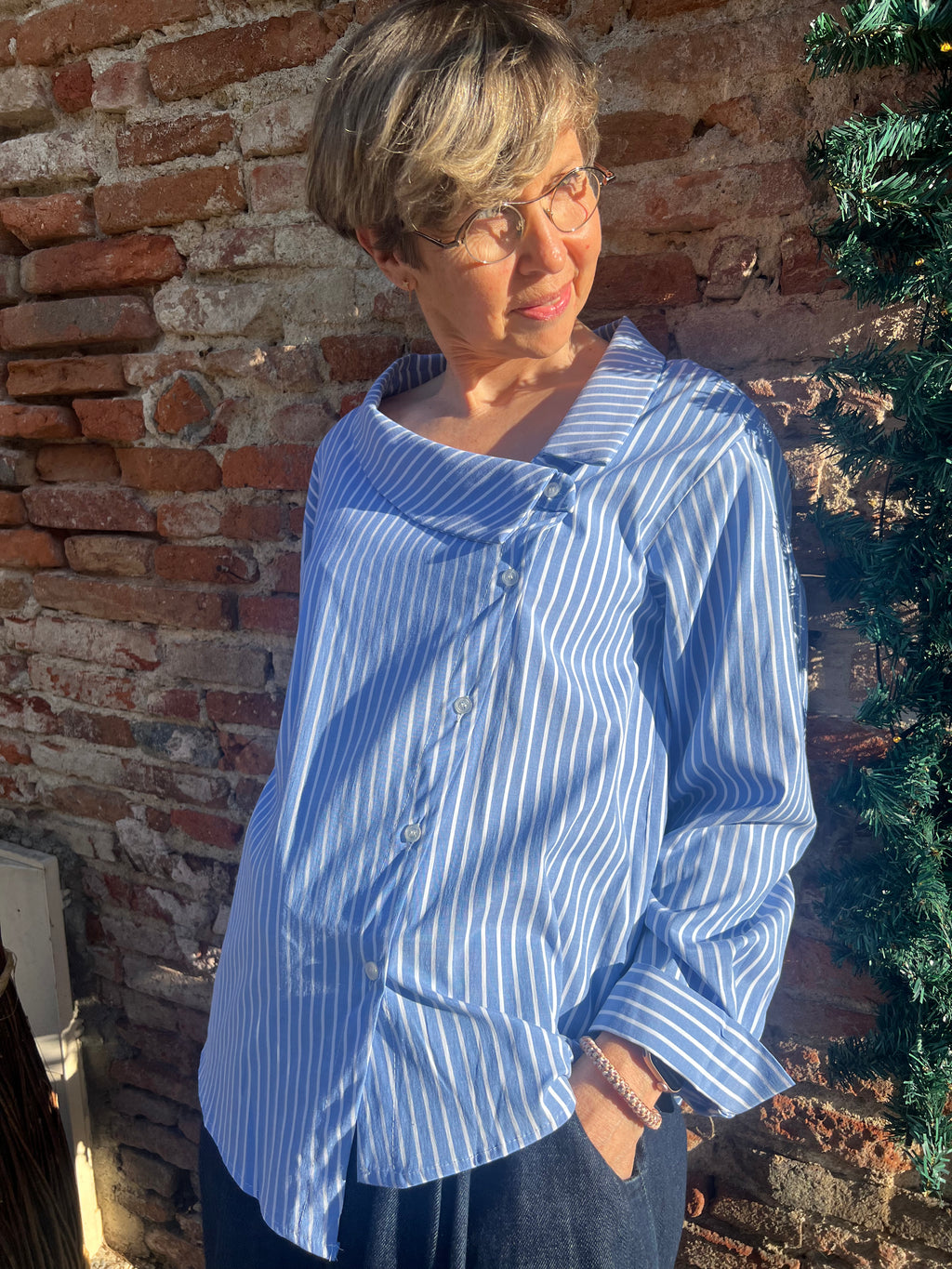chemise jacky bleue