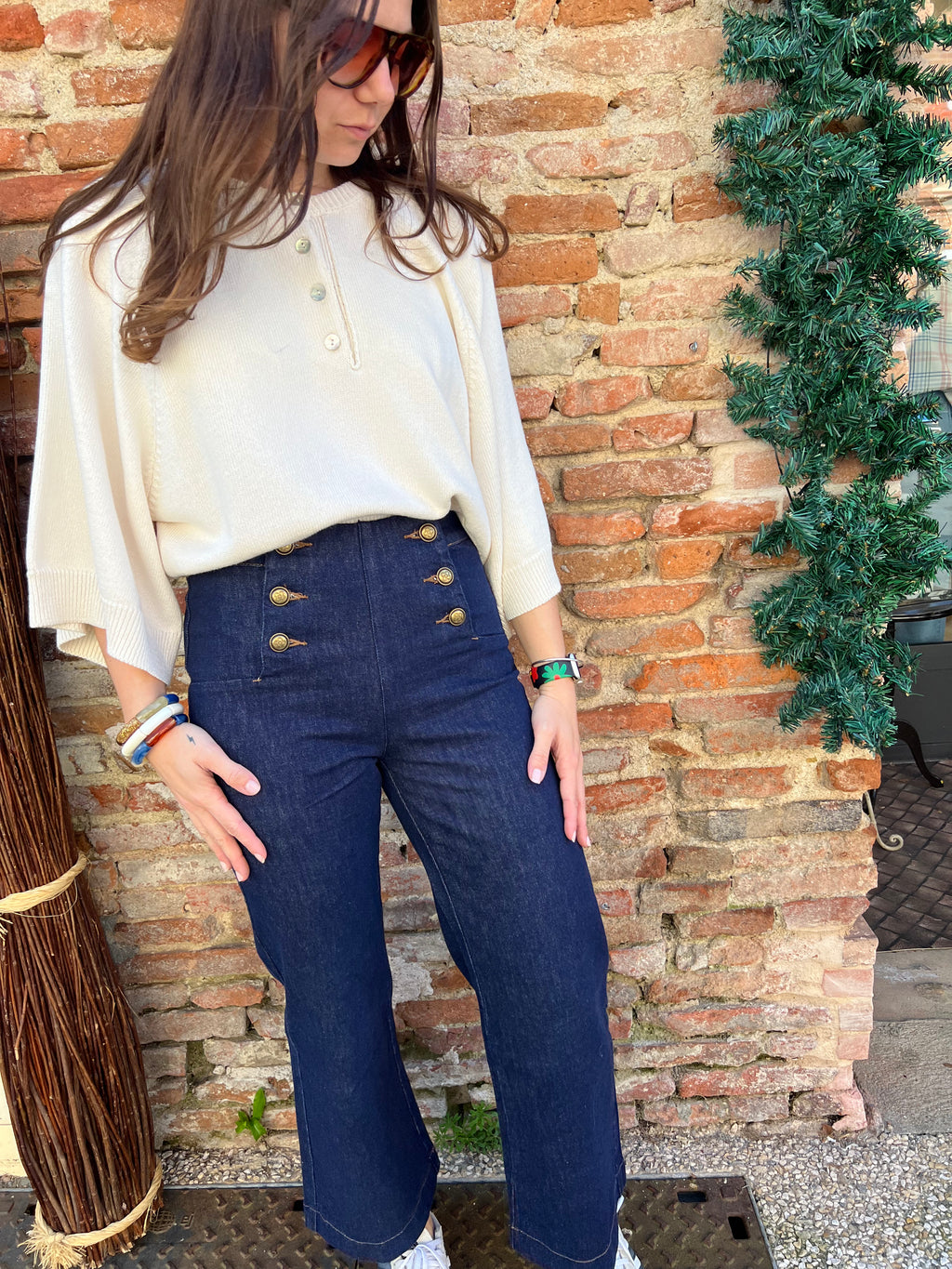 Jean pont brut oraije