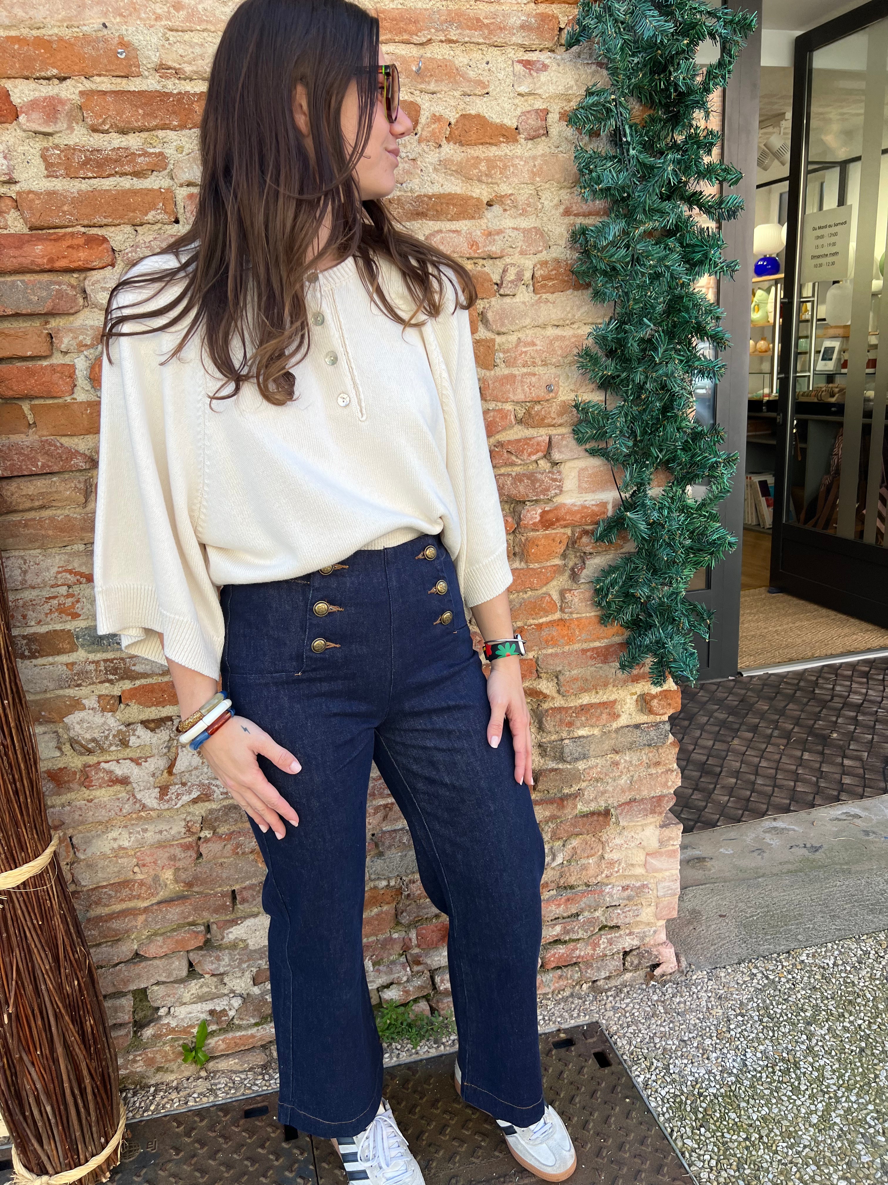 Jean pont brut oraije