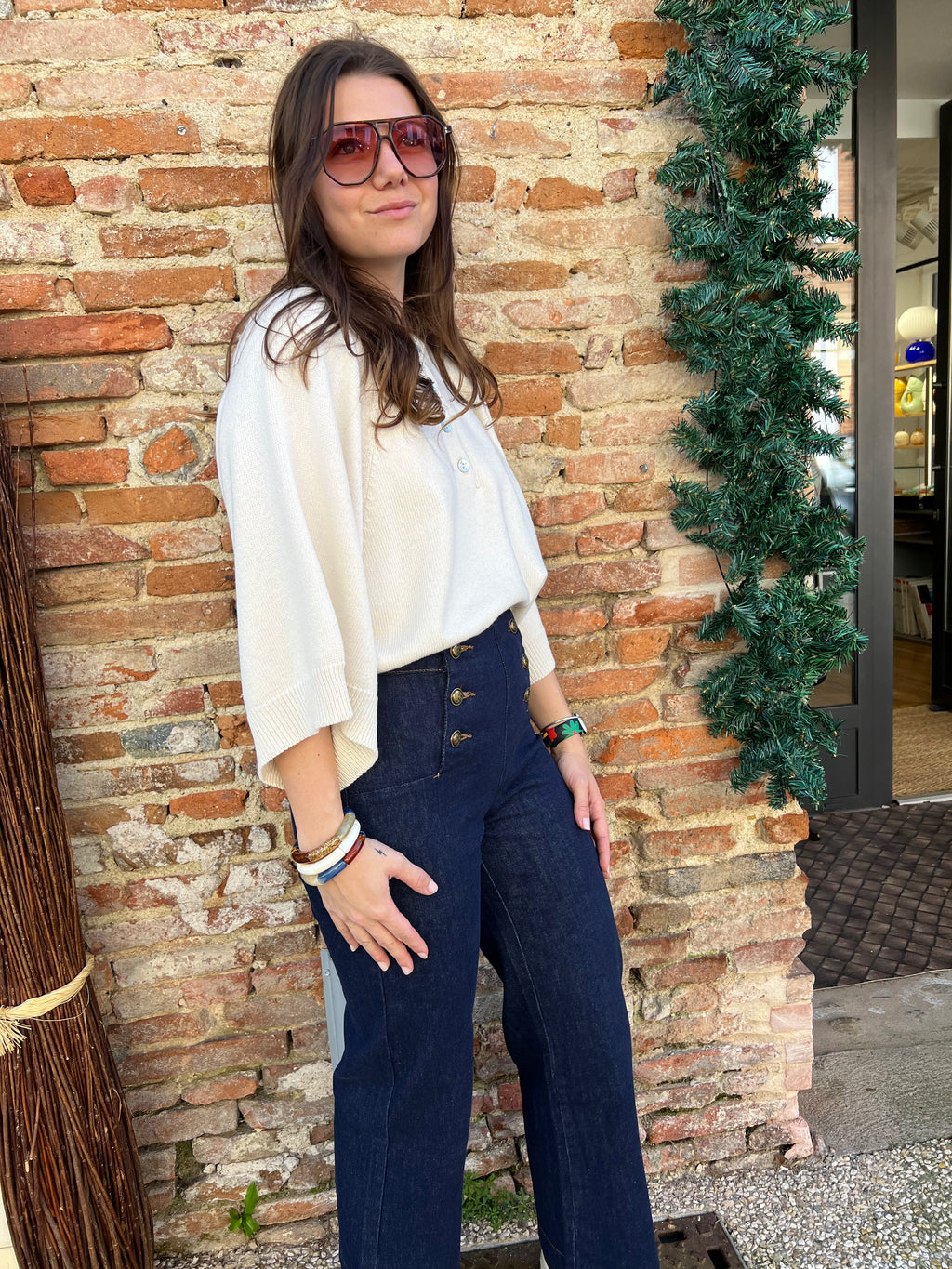 Jean pont brut oraije