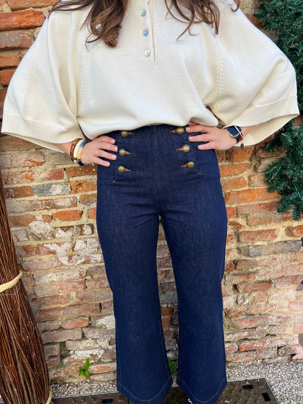 Jean pont brut oraije