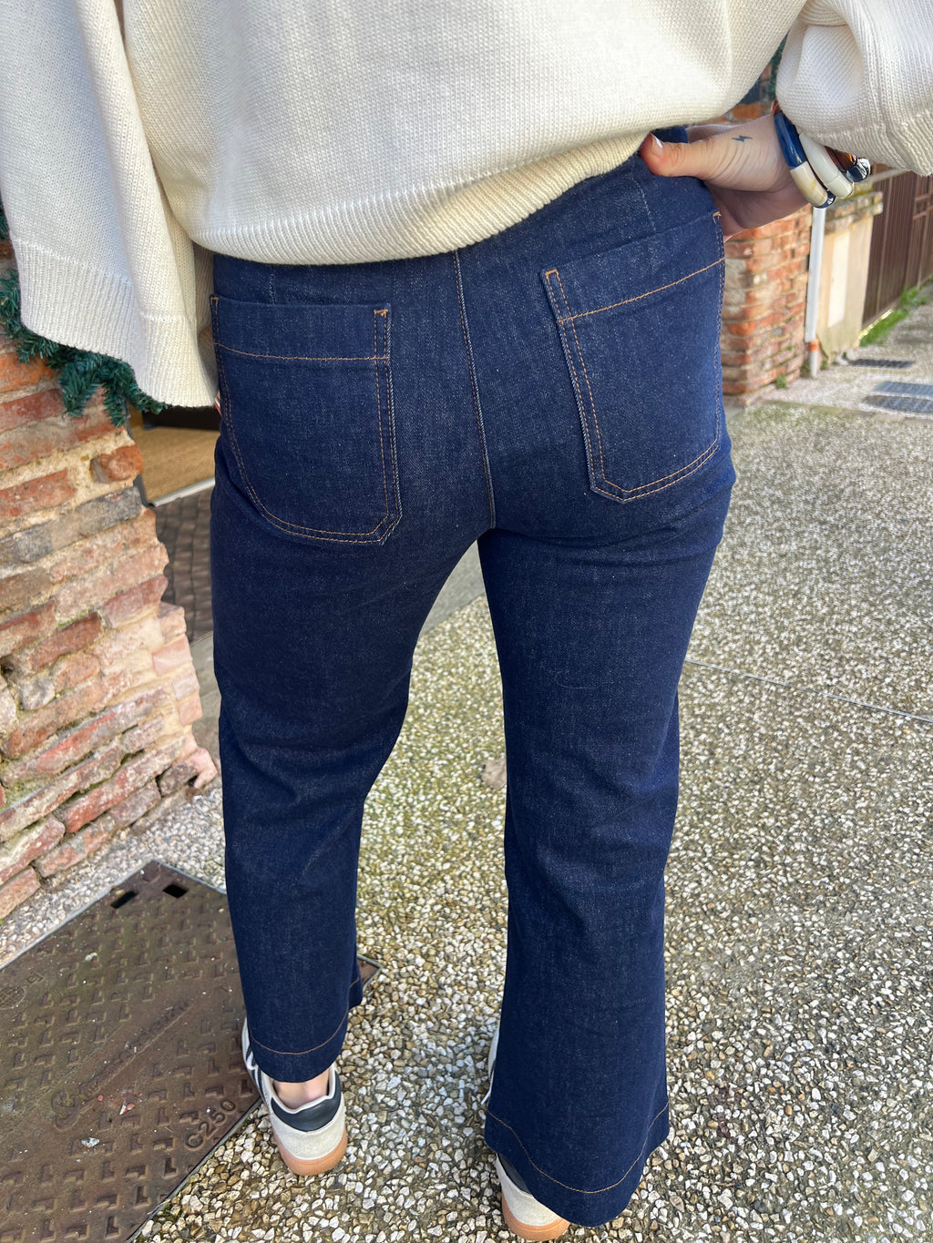 Jean pont brut oraije