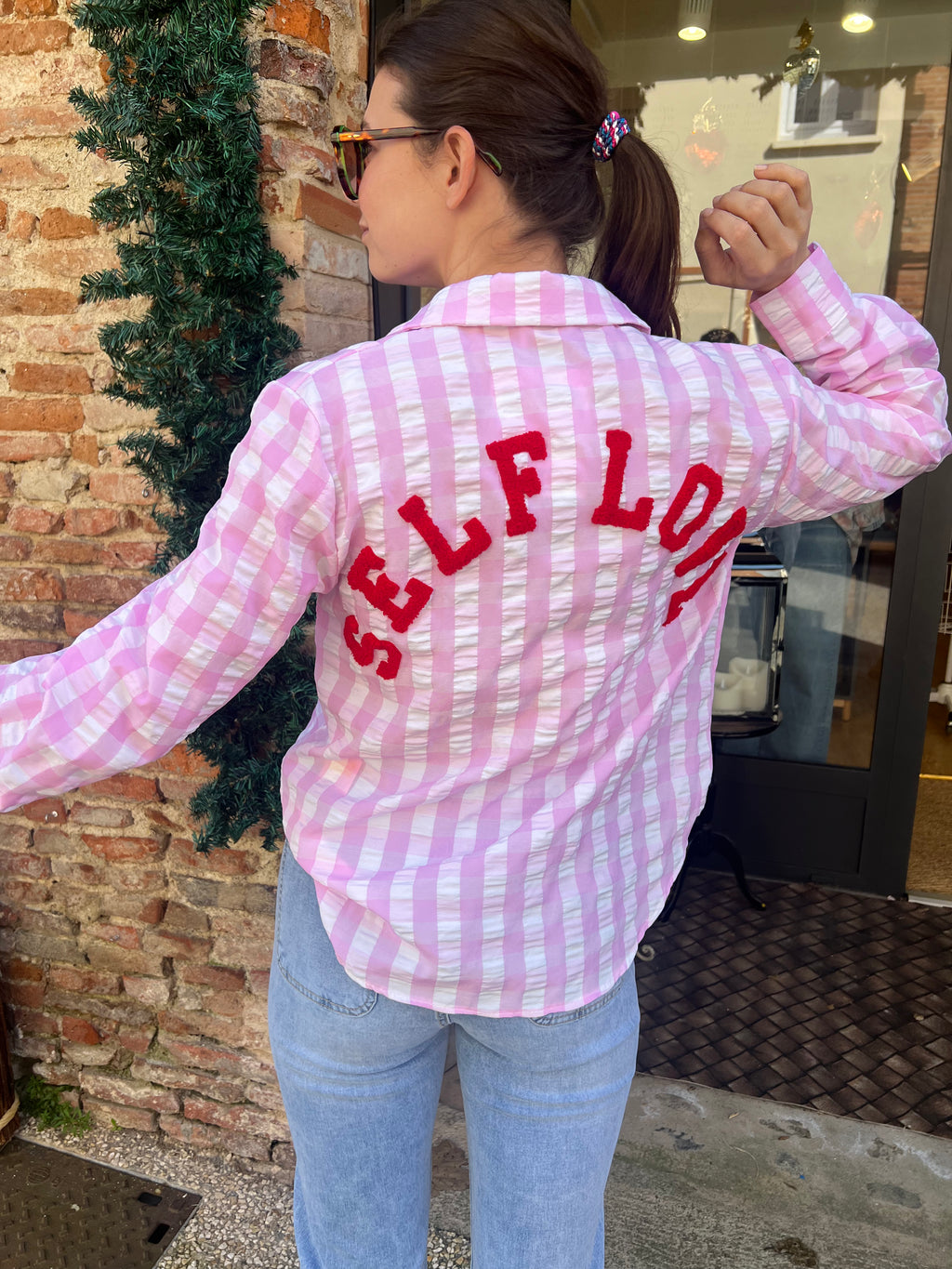 chemise self love rose