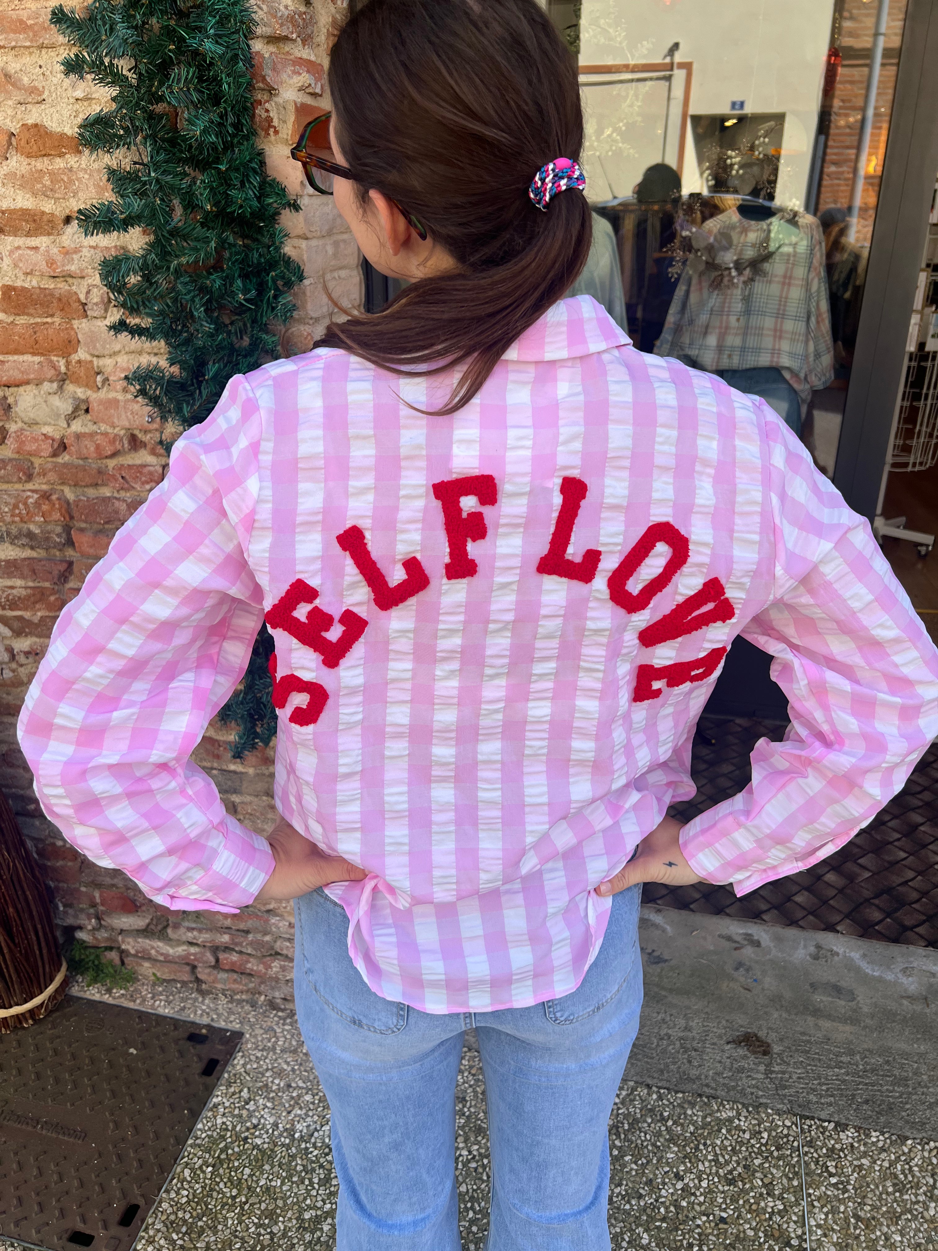 chemise self love rose