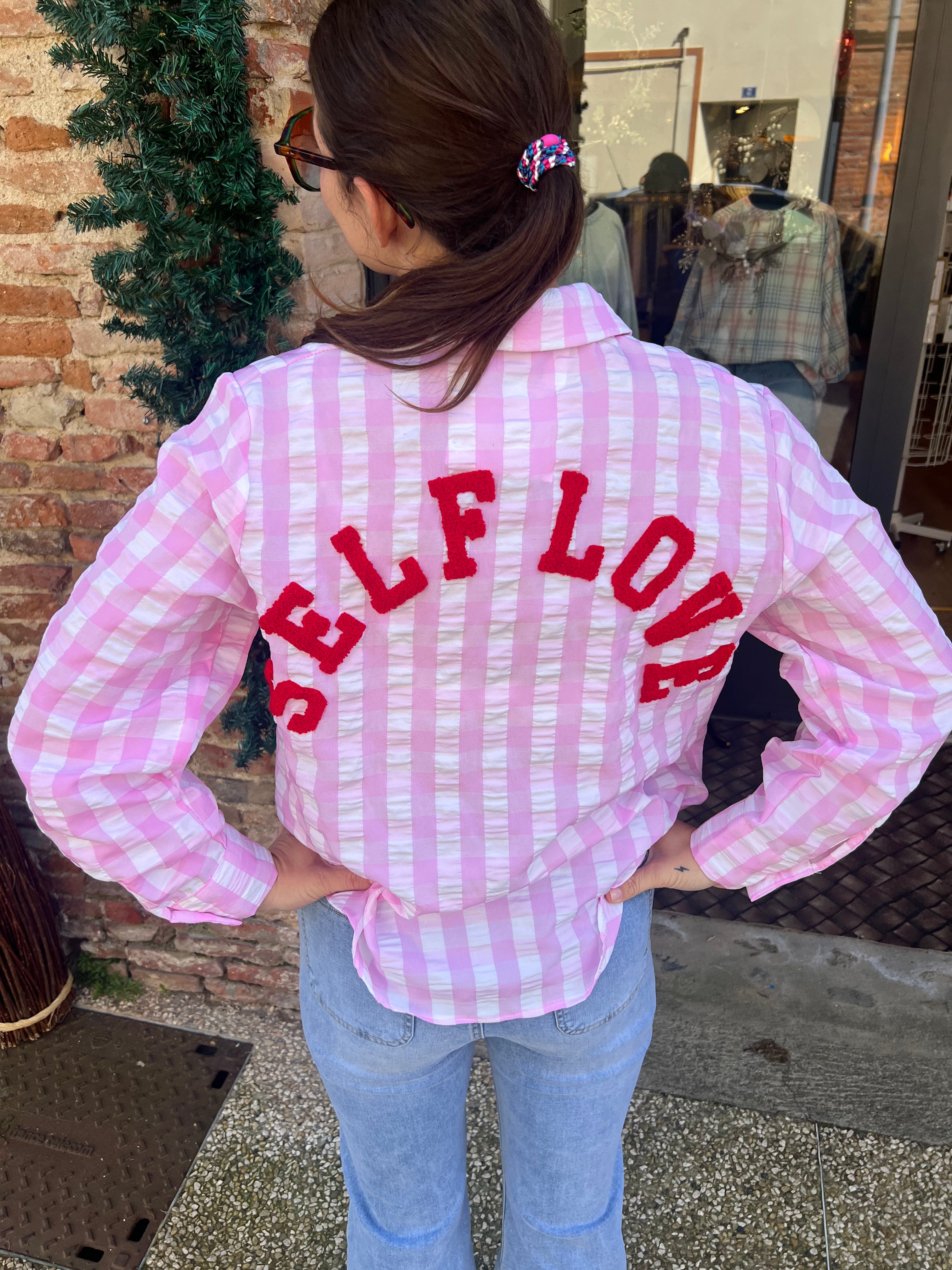 chemise self love rose